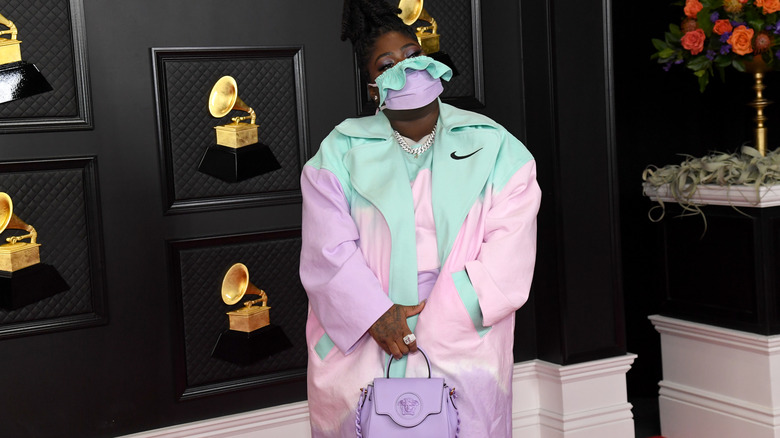 pastel tracksuit mask
