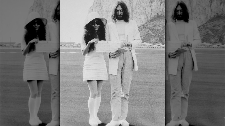 Yoko Ono wedding