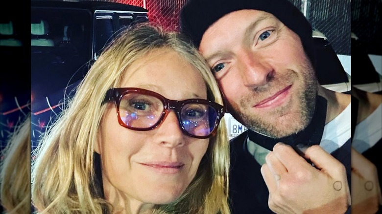 Gwyneth Paltrow and Chris Martin selfie march 2023