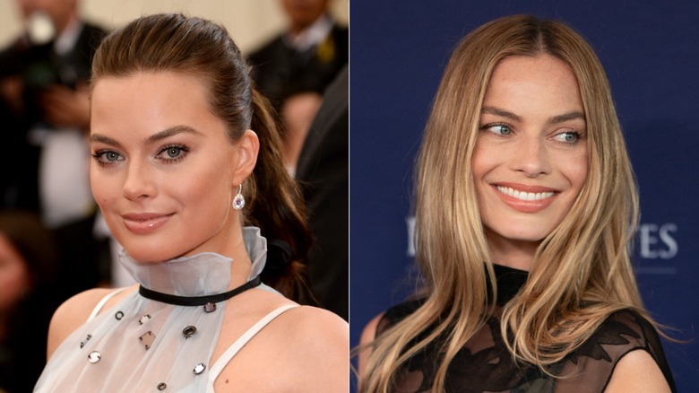 Margot Robbie in 2014 and 2026