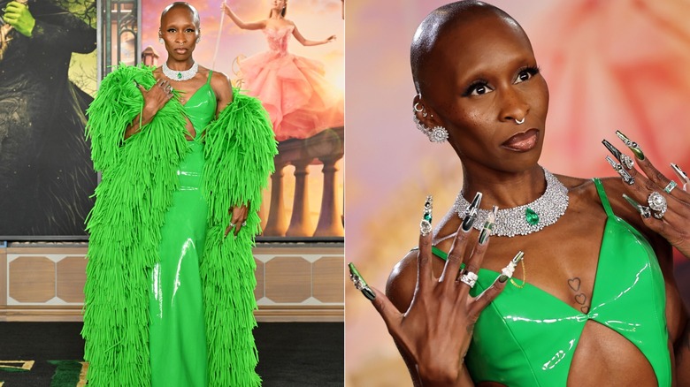 Cynthia Erivo at the "Wicked" Los Angeles Premiere.