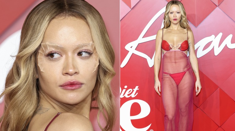 Rita Ora at the 2022 British Fashion Awards
