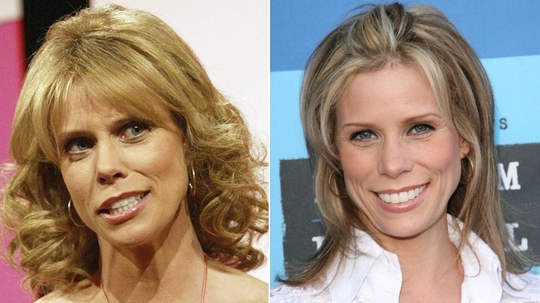 Cheryl Hines at events in 2006 with blond hair