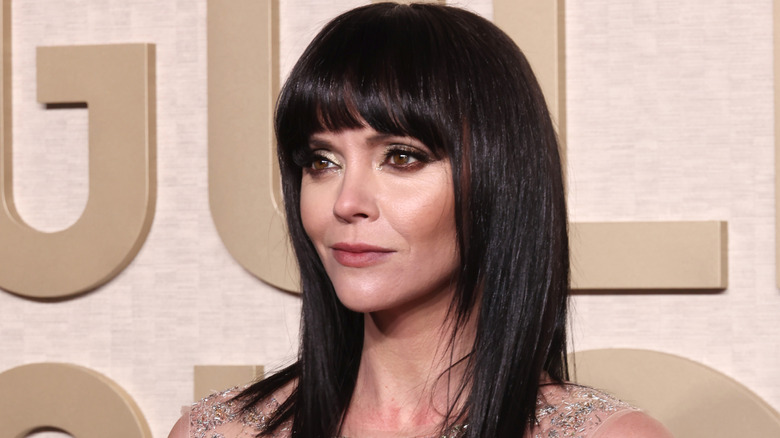 Christina Ricci at the 2024 Golden Globes