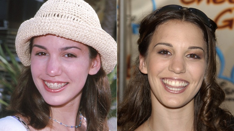Christy Carlson Romano in 2000 and 2003
