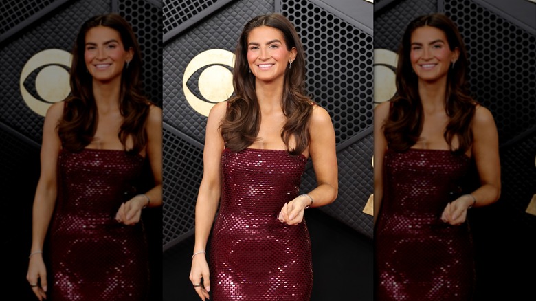 Kaitlan Collins at the 2026 Grammy Awards