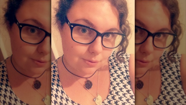 Black cord and silver chain necklaces