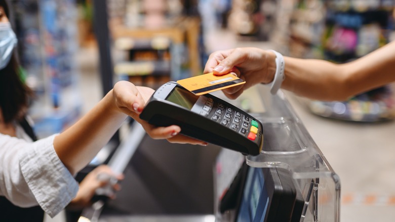 make a purchase shopping