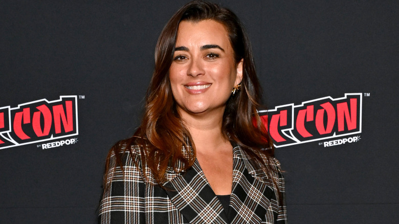 Close up of Cote de Pablo