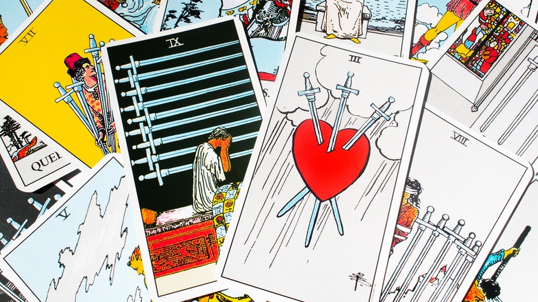 suit of swords cards