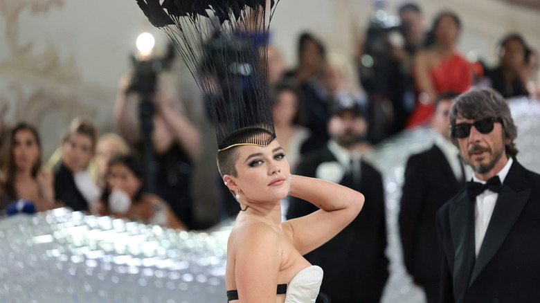 Florence Pugh at the 2023 Met Gala