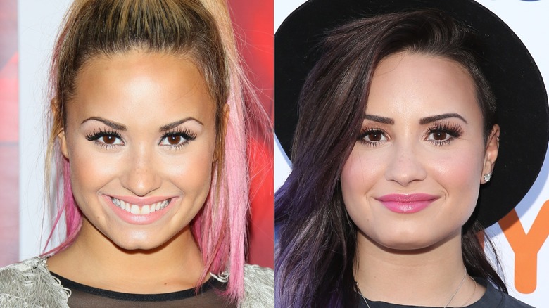 Demi Lovato 2012 and 2014