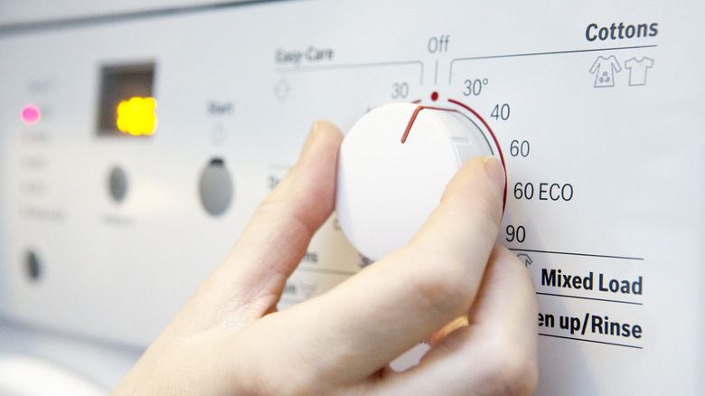 Washing machine settings