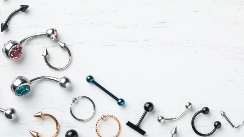stylish piercing jewelry