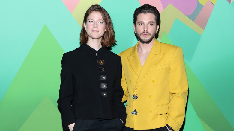 Rose Leslie and Kit Harington in 2023.