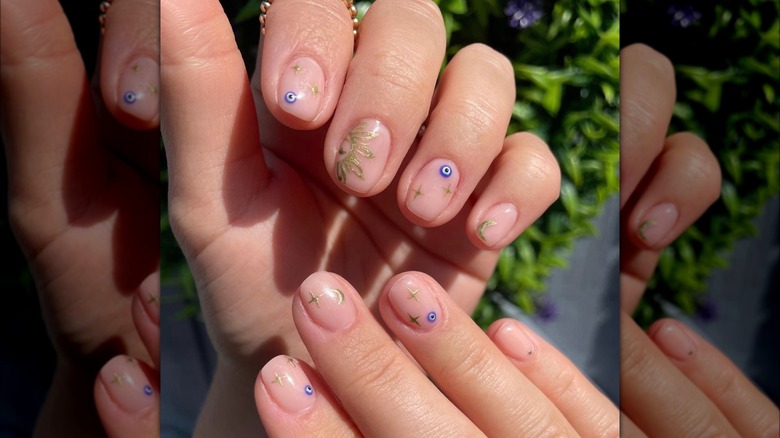 Celestial evil eye mani