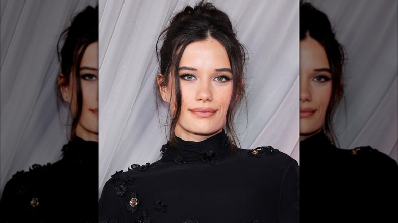 Ella Bleu Travolta at the Fashion Trust Awards.