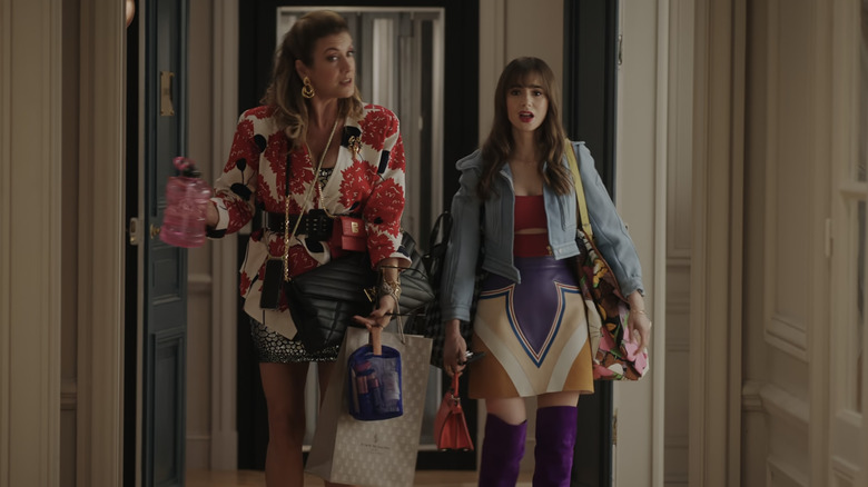 Lily Collins in "Emily in Paris"