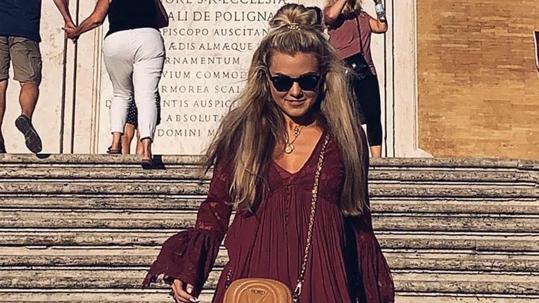 Erika Kirk discusses marriage on stage