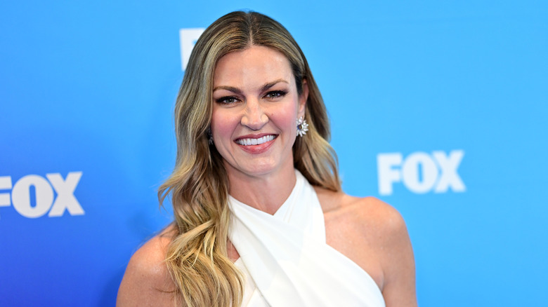Erin Andrews attends the 2024 Fox Upfront at The Ritz-Carlton Nomad in 2024