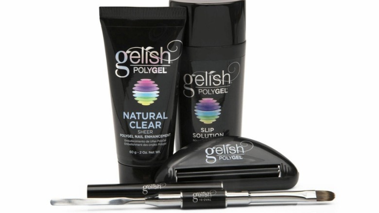 Gelish polygel nail trial kit