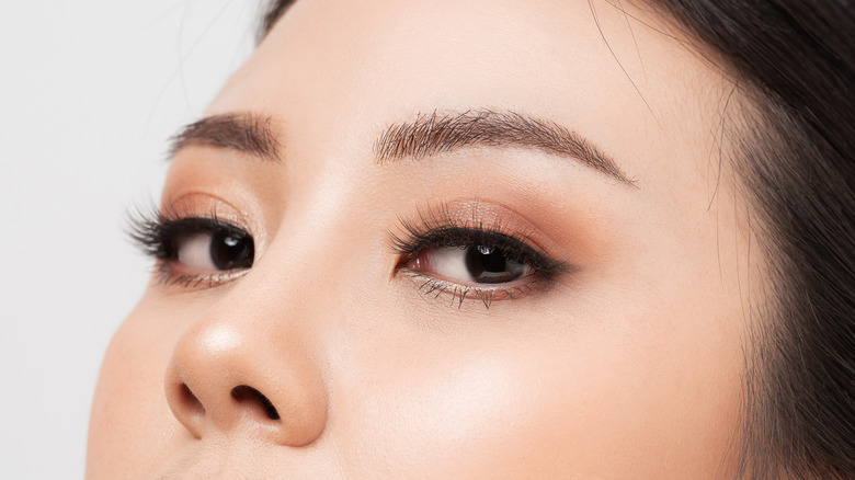 Person looking at camera