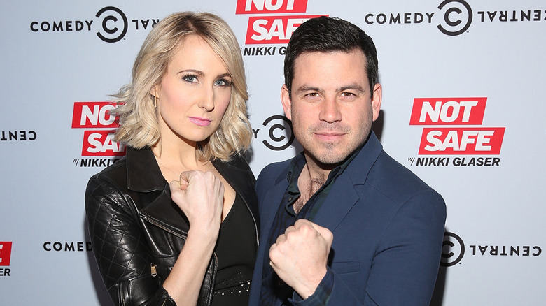 Nikki Glaser and Chris Convy in 2016