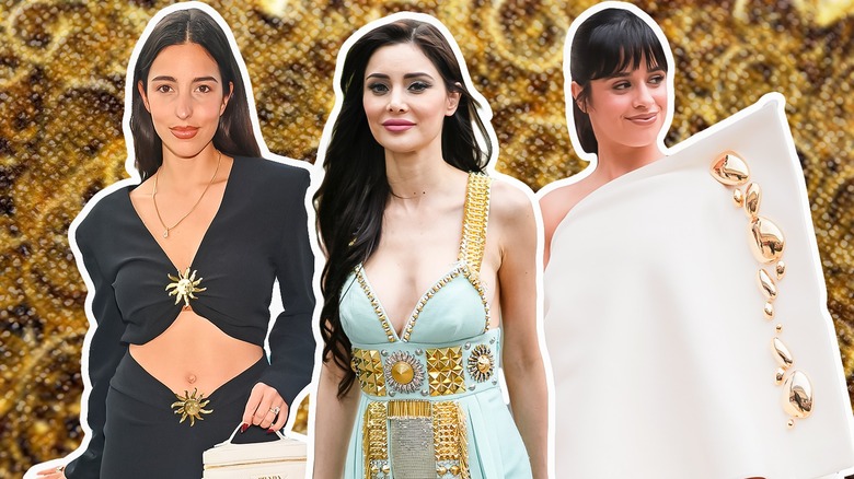 women wearing hardware on clothes