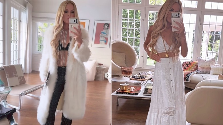 Rachel Zoe mirror selfies for Coachella 2026