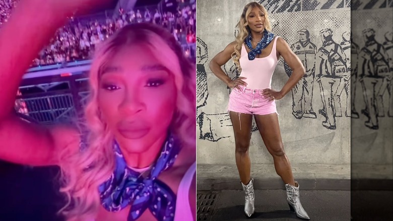 Serena Williams at Beyoncé's concert in 2025