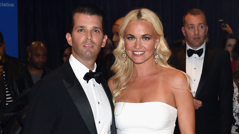 Donald Trump Jr. and Vanessa Trump posing together