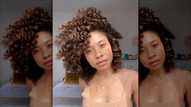 defined spiral curls