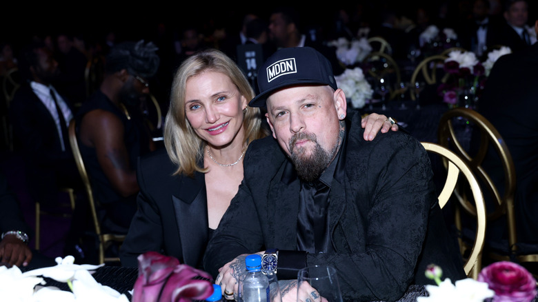 Cameron Diaz picturd with Benji Madden