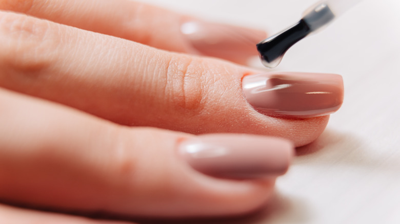 Neutral beige complements skin colors, too 