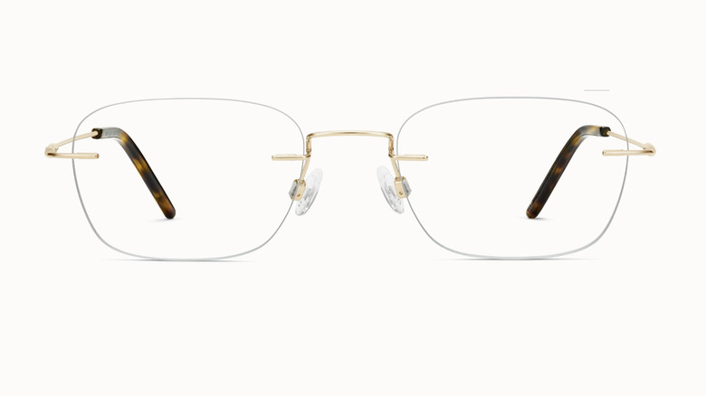 Rimless glasses
