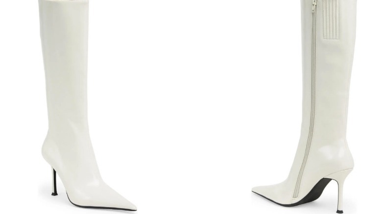 white Jeffrey Campbell boots