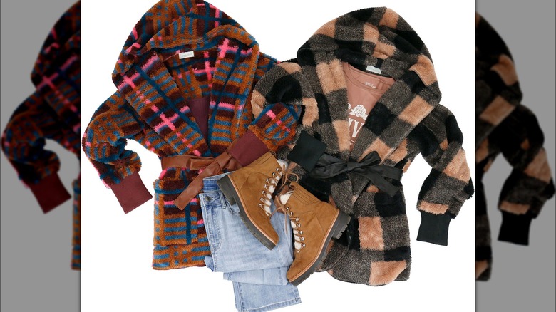 Grace and Lace plaid jackets