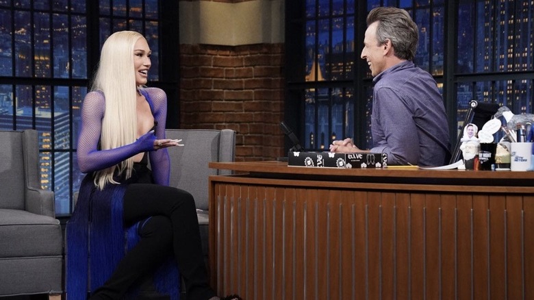 Gwen Stefani on "Late Night with Seth Meyers"