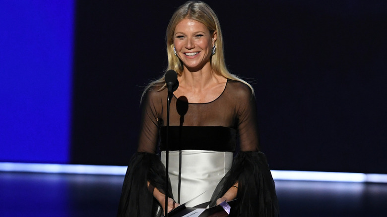 Gwyneth Paltrow in a vintage dress at the 2019 Emmys