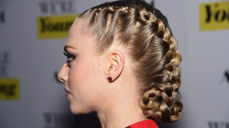 Amanda Seyfried French Braids