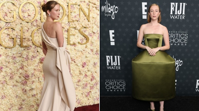 Hannah Einbinder poses at awards shows in 2025