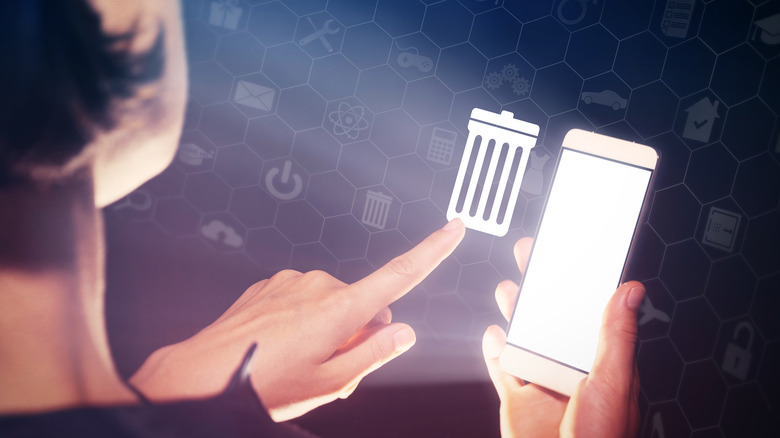 deleting phone contact