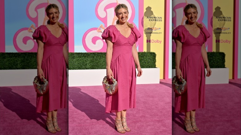 Jasmine Roth at the Barbie movie premiere