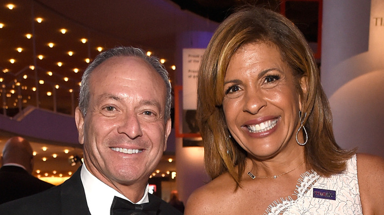 Hoda Kotb and Joel Schiffman smiling