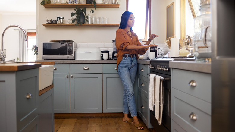 woman in kitchen