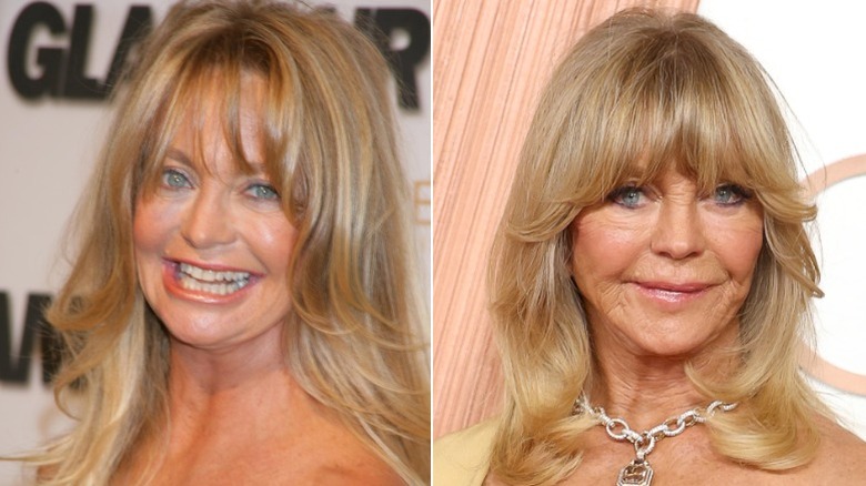 Goldie Hawn attending events in 2005 and 2025