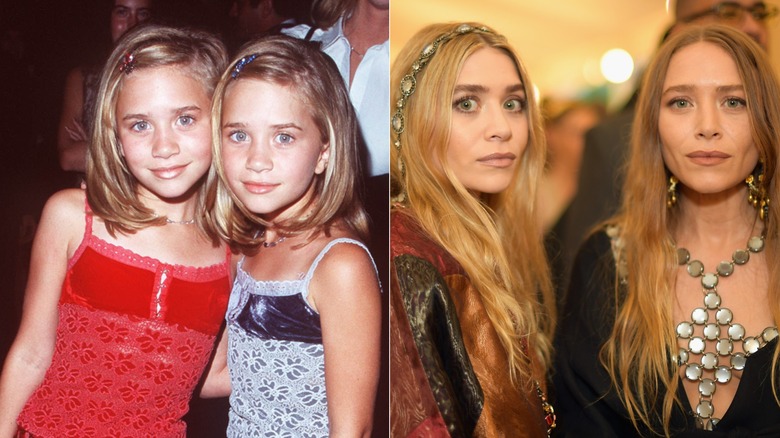 Mary-Kate and Ashley Olsen before and after plastic surgery