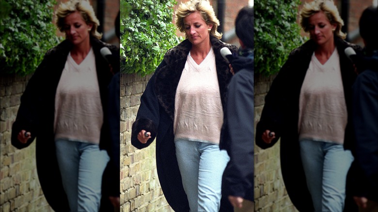 Princess Diana in jeans