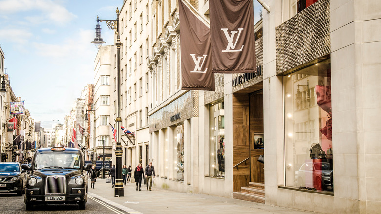 Louis Vuitton storefront