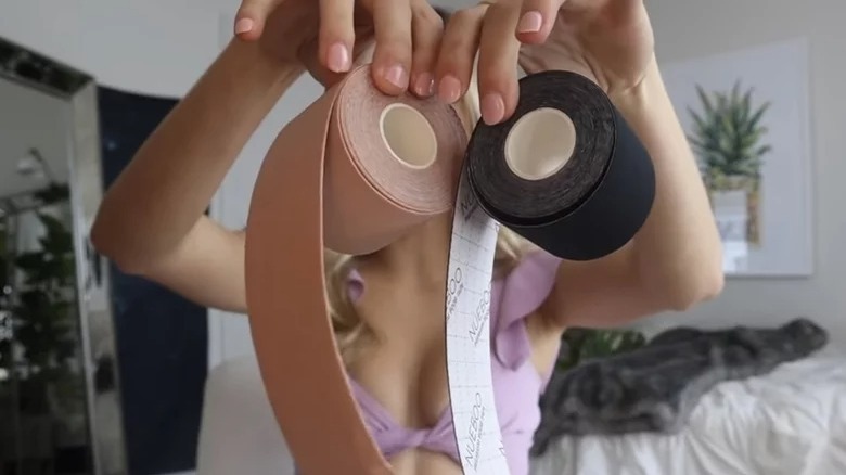 boob tape in three colors